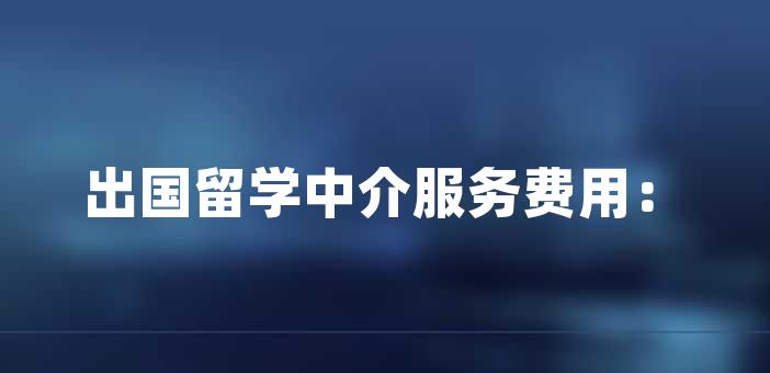 留學(xué)中介價(jià)錢_留學(xué)中介收費(fèi)標(biāo)準(zhǔn)_中介留學(xué)費(fèi)用