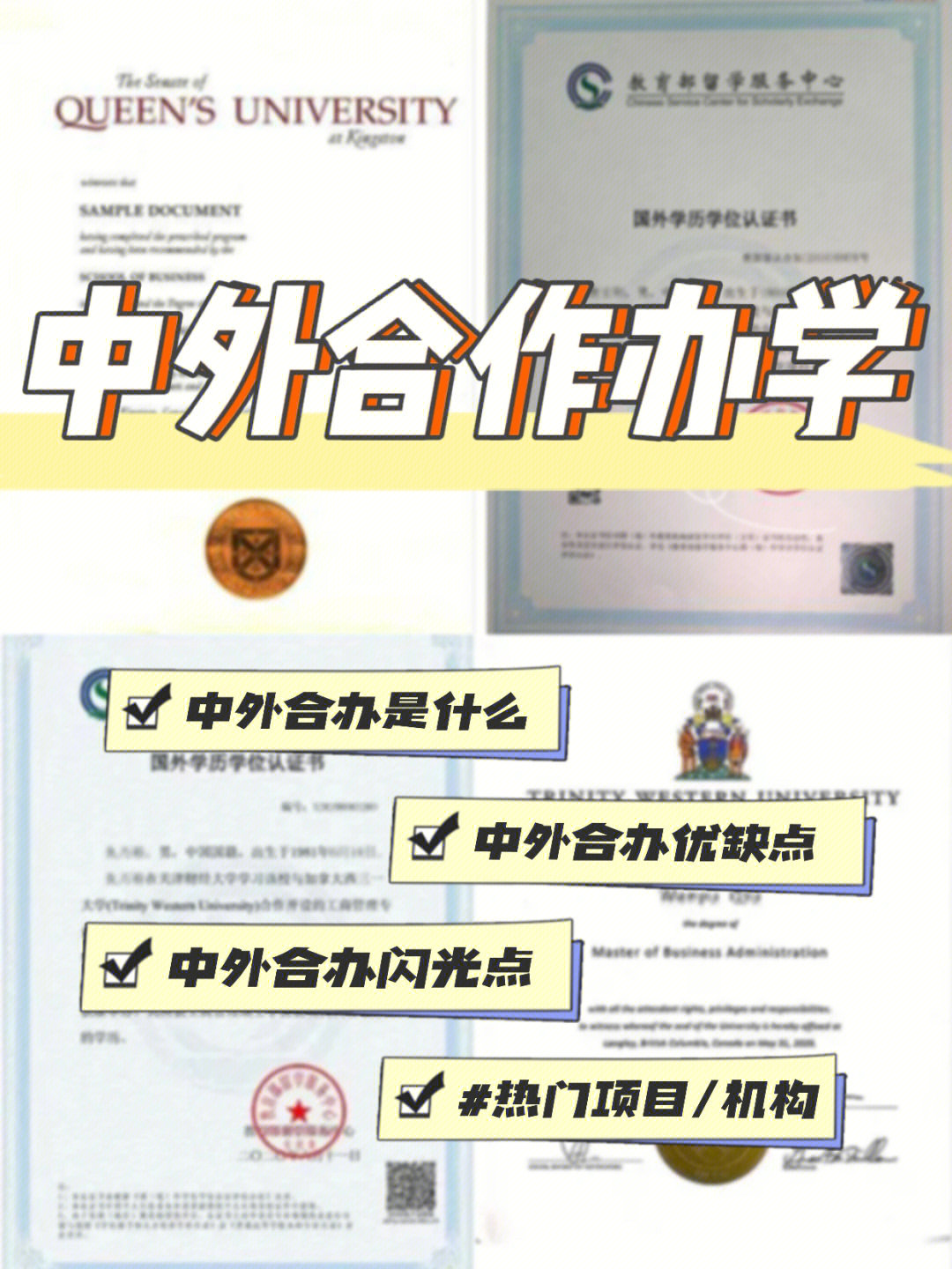中外合作辦和普通辦學的區別_中外合作辦學常設機構_中外合作辦學的優缺點