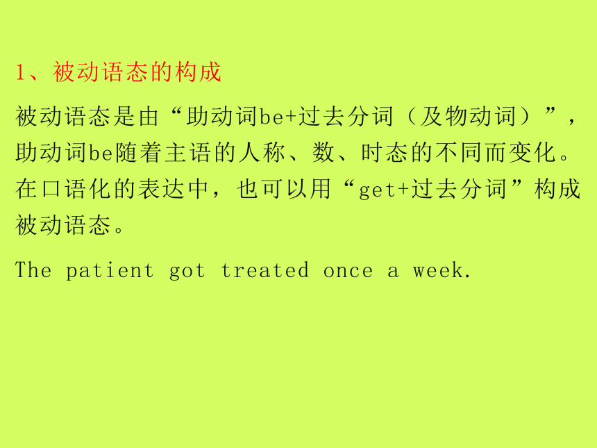 被動語態例句現在完成時_現在被動完成時的結構_