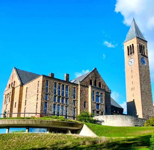 康奈爾大學校園風景_手指湖康奈爾大學歷史_美國康奈爾大學