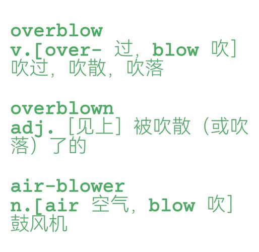 blow中文翻譯_blow是什么意思_blow在不同語境中的應用