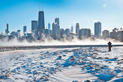 美國氣候_全球氣候變暖影響_美國極寒天氣