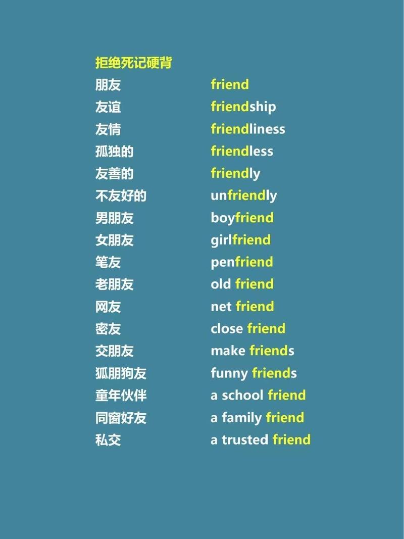 friend是什么意思_friend意思解釋_friend基本解釋