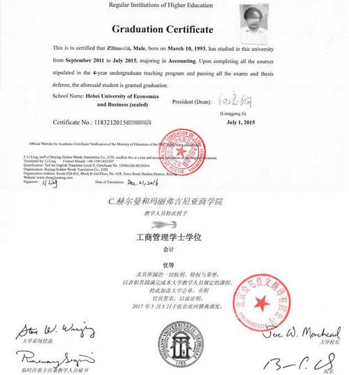 國(guó)外畢業(yè)證翻譯認(rèn)證_畢業(yè)證書翻譯_留學(xué)回國(guó)學(xué)歷翻譯