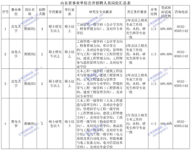 青島理工_青島理工大學2025年招聘公告_山東省屬事業單位招聘條件