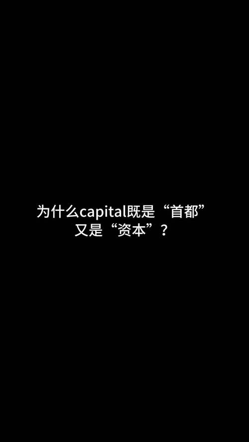 capital是什么意思_capital發音_capital中文意思翻譯