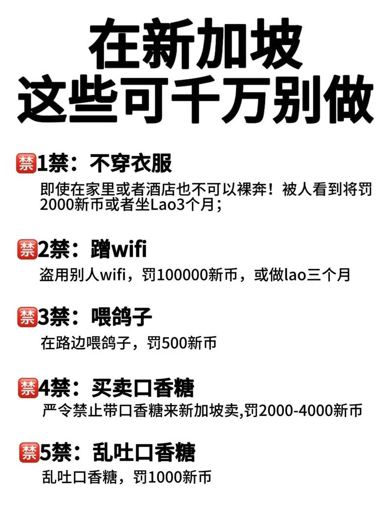 新加坡罰款規定_新加坡奇特法律_新加坡法律