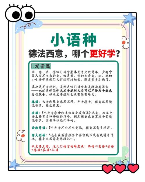 選擇西班牙語法語德語_德語和法語哪個好學_西班牙語法語德語學習難度比較