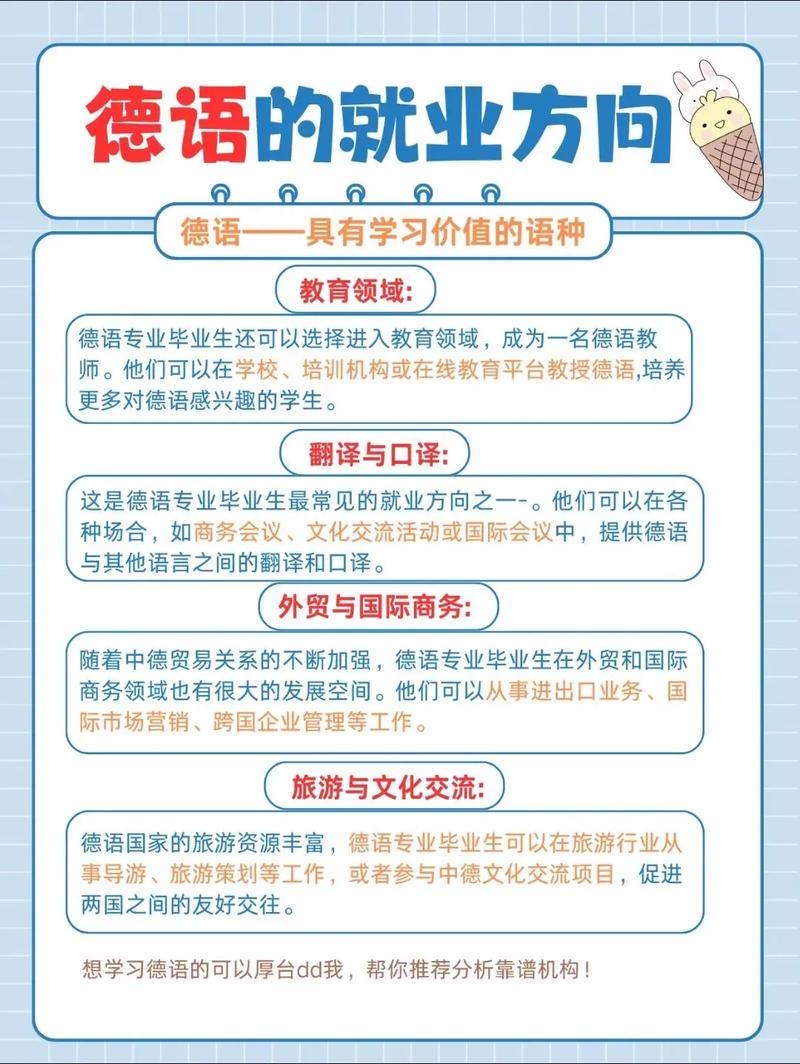 德語學習課程_德語專業就業方向_德語專業就業方向