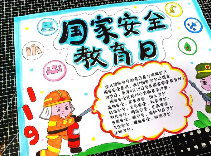 安全教育黑板報圖片_全民國家安全教育日手抄報設計圖片_中小學生安全教育內容