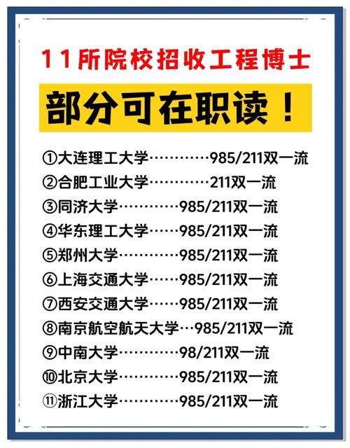985高校工程博士學費標準_博士學費一年多少_985高校工程博士招生簡章