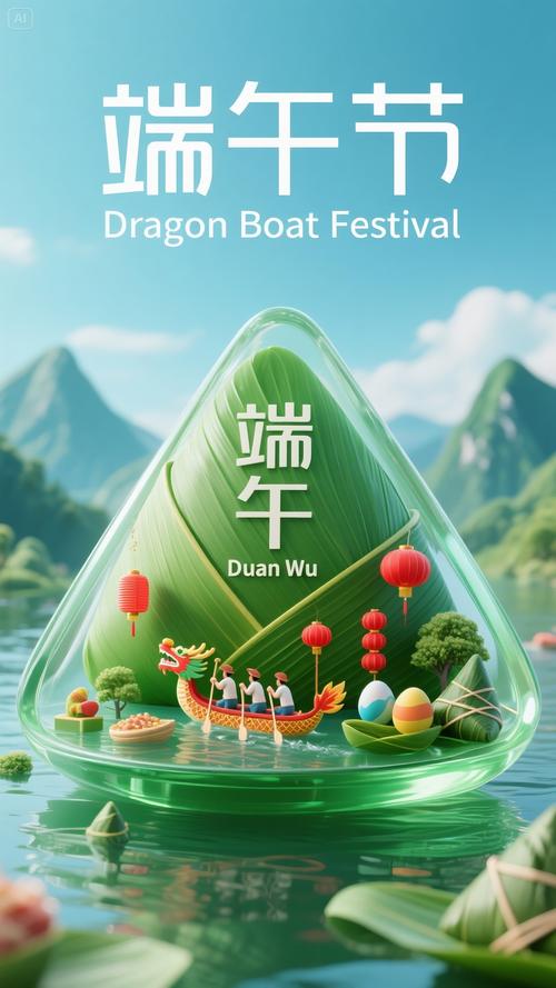 粽香思念_端午節祝福語圖片_端午安康