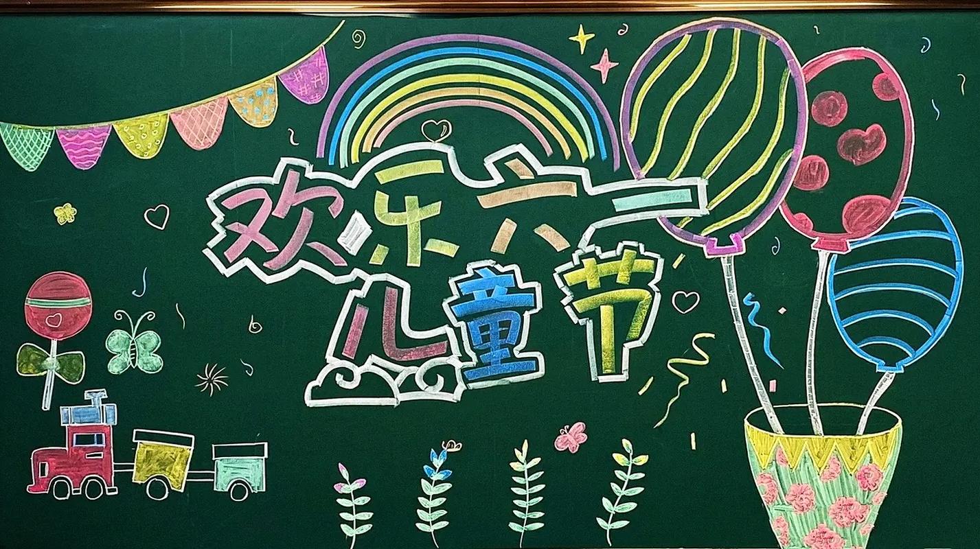 歡慶六一黑板報圖片版面設(shè)計_六一兒童節(jié)黑板報內(nèi)容_歡慶六一黑板報