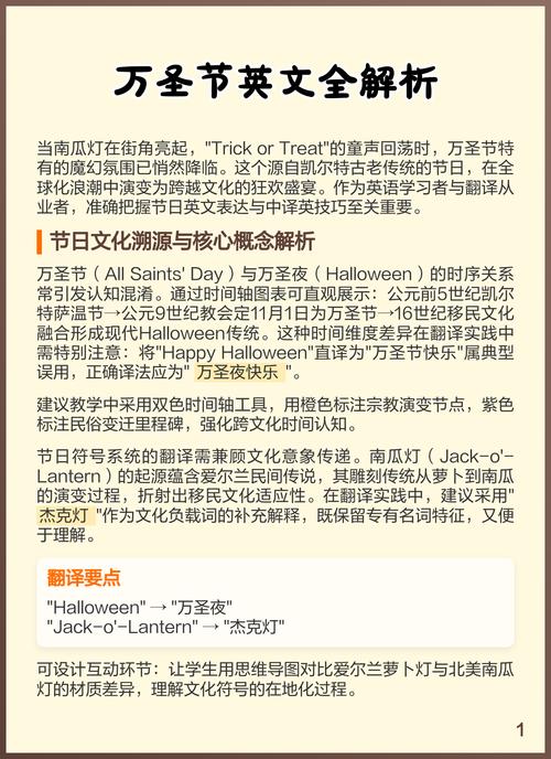 萬圣節(jié)與萬圣夜區(qū)別 時間 宗教性質(zhì) 慶祝活動 流行地區(qū) 文化背景_萬圣節(jié)是10月31日還是11月1日